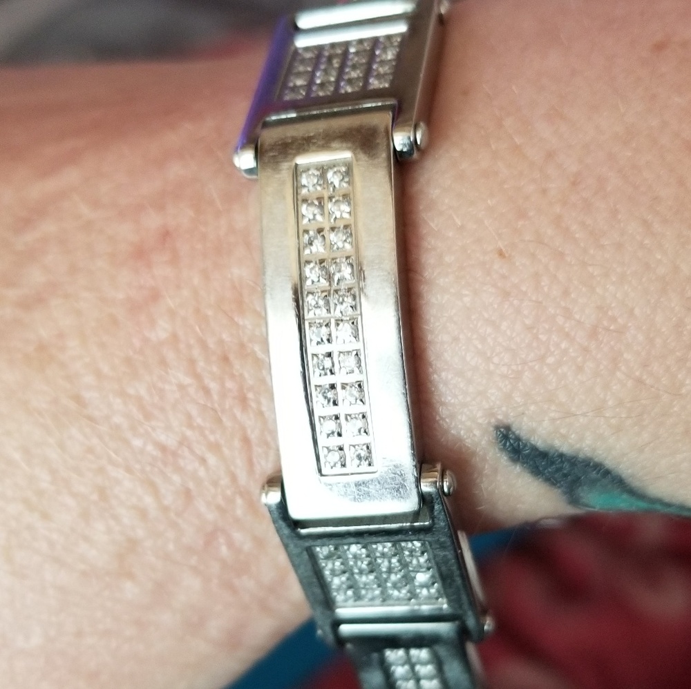 Stainless Steel/Swarovski Bracelet